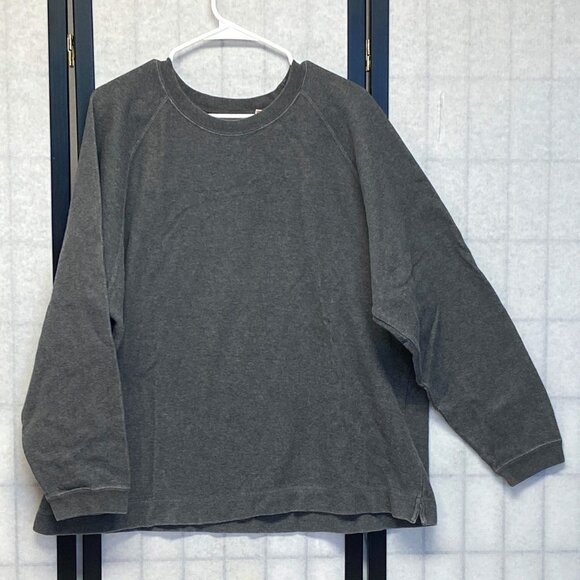 Preswick & Moore Other - Preswick & Moore Sport Raglan Sleeve Rib Knit Crew Neck Tee Gray XL Athletic Top